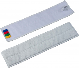 Моп липучка 40см микрофибра плотная - Белая 