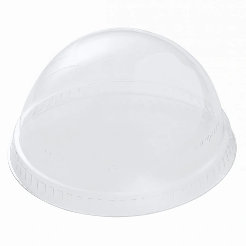 Крышка для шейкера Купол без отверстия 50шт в упак (PET) ПолиЭР (20уп в кор)
