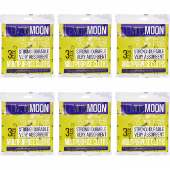 Салфетка вискозная 38*38 - 3шт пл. 110г/м "Lemon Moon" (28уп*кор) 