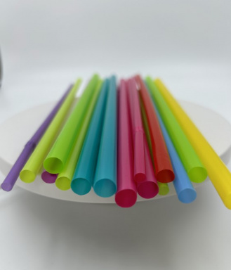 Трубочки прямые /10*240мм/ KING Цветные 250шт в упак (11уп в кор)