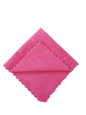 Микрофибра 30х30 - ультразвук Красная 220гр (150шт*кор)