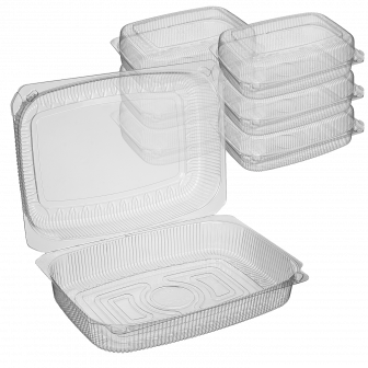 РК 30 Контейнер с крышкой 2400мл - [350шт] 218х150х64 