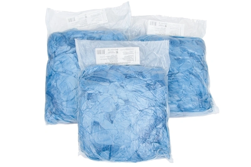 Бахилы стандартные 20мкм - 50пар (70уп*кор) Бахилы стандартные 20мкм - 50пар (70уп*кор)