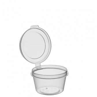 ВЗЛП С 30 Соусник 30мл - 80шт круглый с крышкой PP (24уп*кор) 