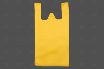 Пакет Майка 40х65 - 100шт прочный желтый (10уп*кор)