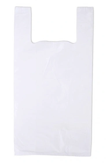 Пакет Майка 30х55 - 100шт прочный белый б/н (10уп*кор)