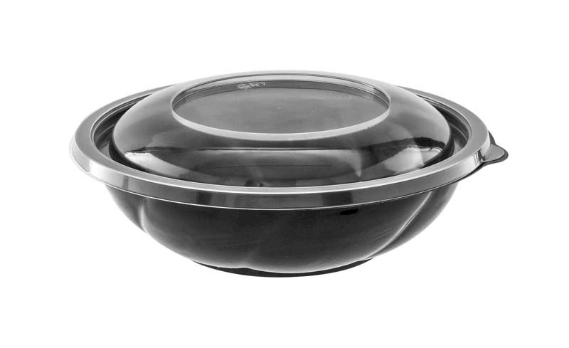 Спк-190д Контейнер круглый черный 750мл - [300шт] для холодного 