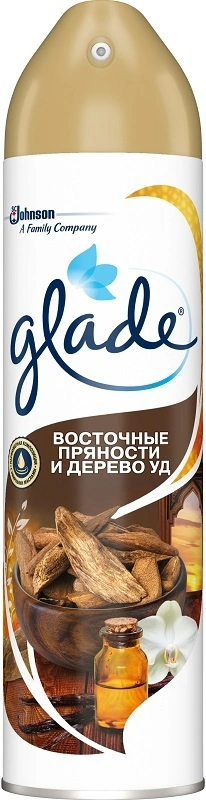 Освежитель воздуха "Glade" 300мл - восточные пряности (12шт*уп) Освежитель воздуха "Glade" 300мл - восточные пряности (12шт*уп)