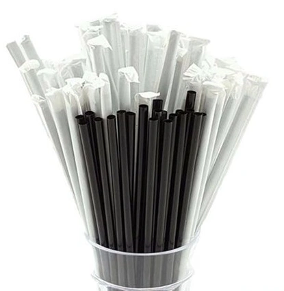 Трубочки в инд. б/м уп. 7х240мм - 250шт черные (10уп*кор) Трубочки в инд. б/м уп. 7х240мм - 250шт черные (10уп*кор)