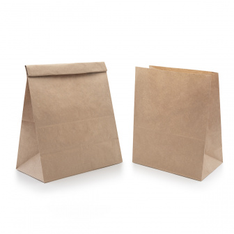 Пакет без ручек 220х120х290 - [1000шт] бумажный 50гр