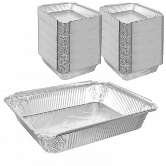 R31 Алюминиевый контейнер 3200мл - 25шт | 319х262х50 (8уп*кор) 
