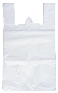 Пакет Майка 28х50 - 500шт белый б/н (4уп*кор)