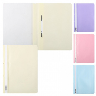 Папка скоросшиватель А4 пастельные цвета Erich Krause 