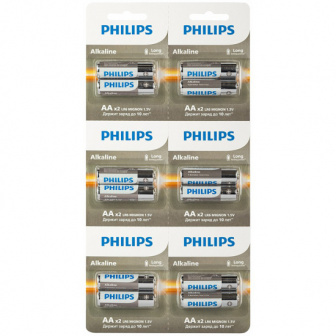 Батарейки АА -  2шт "Philips"