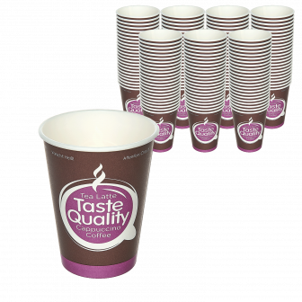 Стакан 1сл цветной 330мл - 50шт бумажный (16уп*кор) 