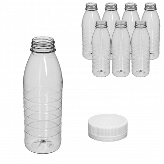 Бутылка + крышка  500мл - [120шт] Сок PET 