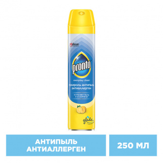 Полироль для мебели 250мл антипыль "Pronto" (6шт*уп)