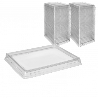 1EA OneClick крышка плоская  400мл - 50шт (12уп*кор)