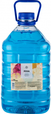 "Роза" жидкое мыло эконом - голубое 5л (3шт*кор) pet