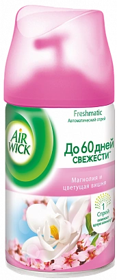 Сменный баллон "Airwick" Магнолия и вишня 250мл (6шт в упак)