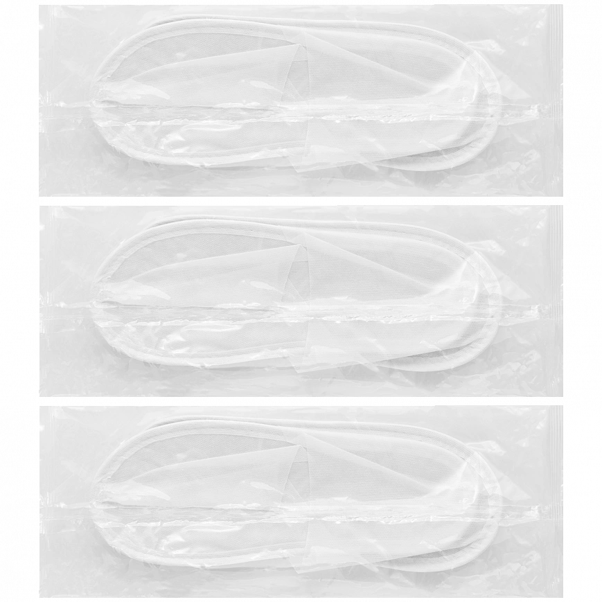Тапочки Спанбонд - закрытый мыс ЭВА-3 (200пар в кор) МК