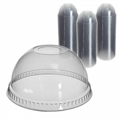 Шейкер Крышка 200мл - 50шт купол с отверстием Упакс (20уп*кор) PET 