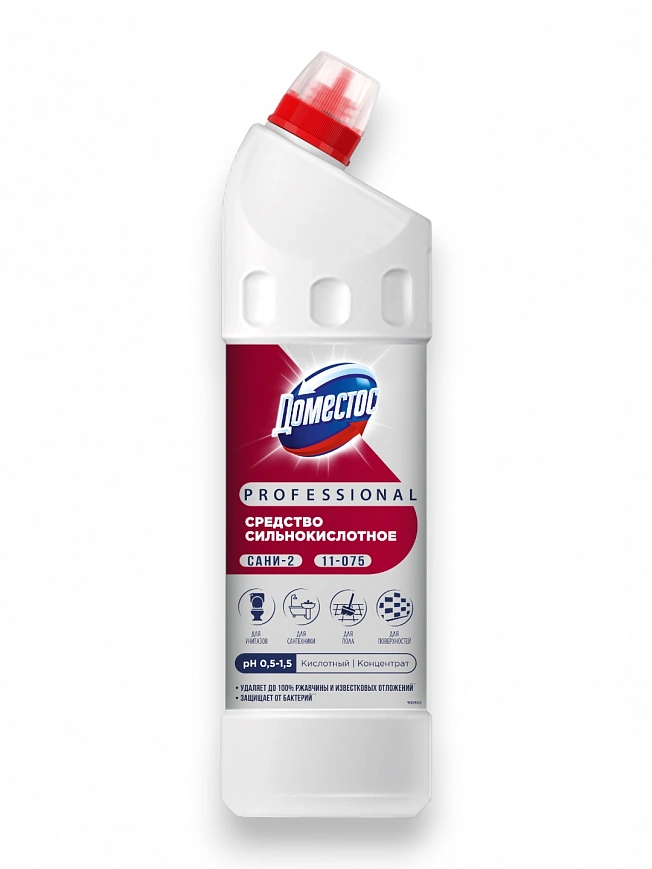 Domestos Кислотное чистящее средство 750мл, утенок (12шт*кор)