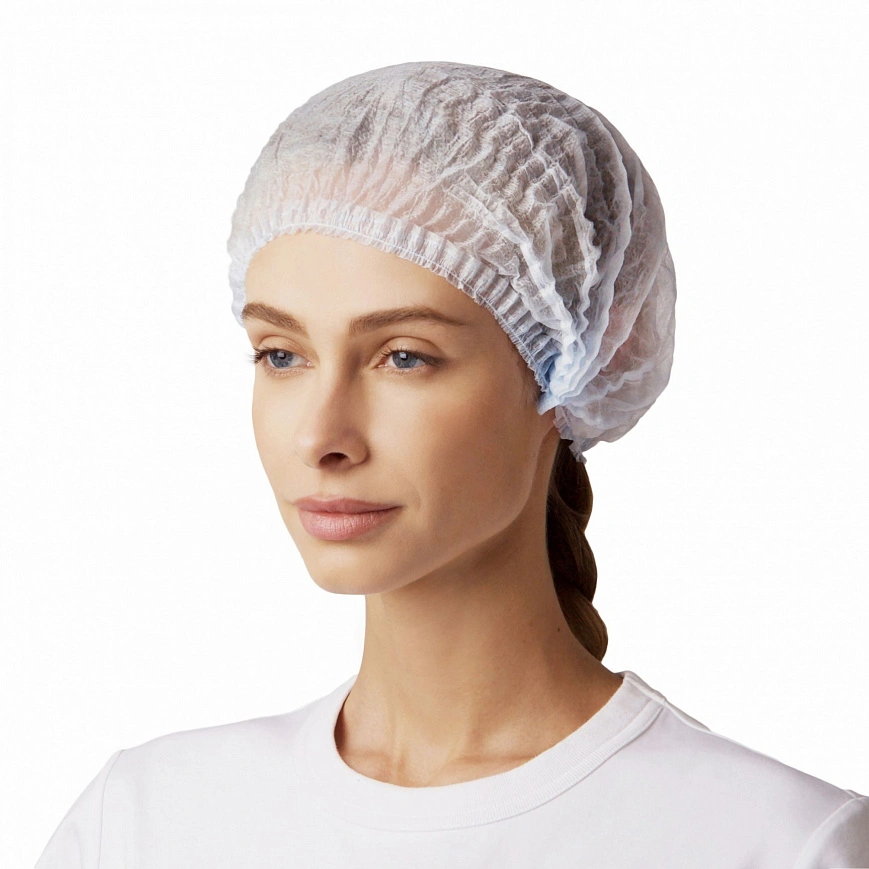 Шапочка Шарлотка голубая El 500шт в упак (6уп в кор)