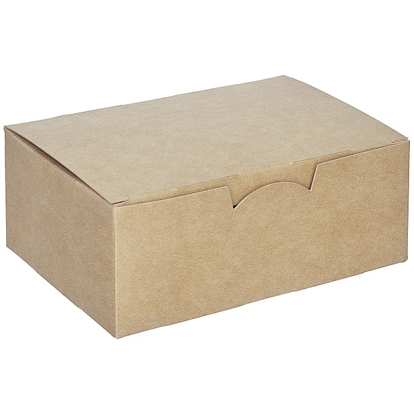 DE Fast Food Box коробка крафт S - 50шт (12уп*кор)