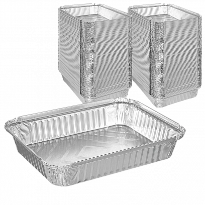 Алюминиевый контейнер 1100мл - 100шт | R29 225х175х35 (4уп*кор) 