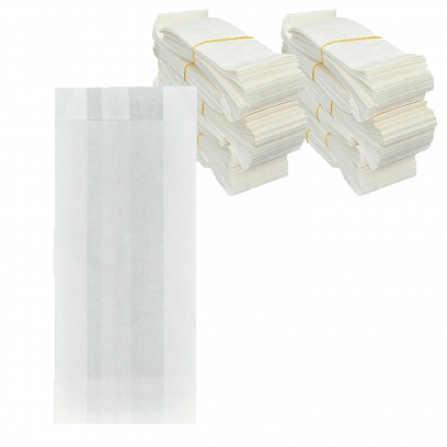 Пакет для шаурмы белый 220х90х40 - 100шт жиростойкий (25шт*кор)