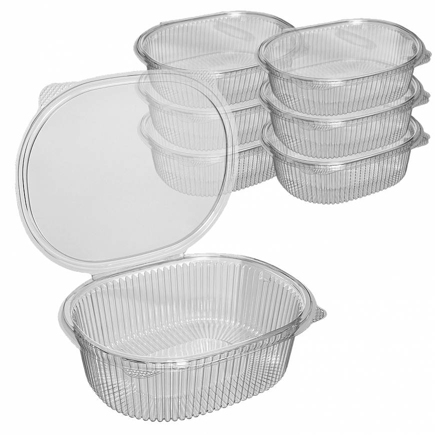 РКС  750 Эконом контейнер с крышкой 750мл - [285шт] 