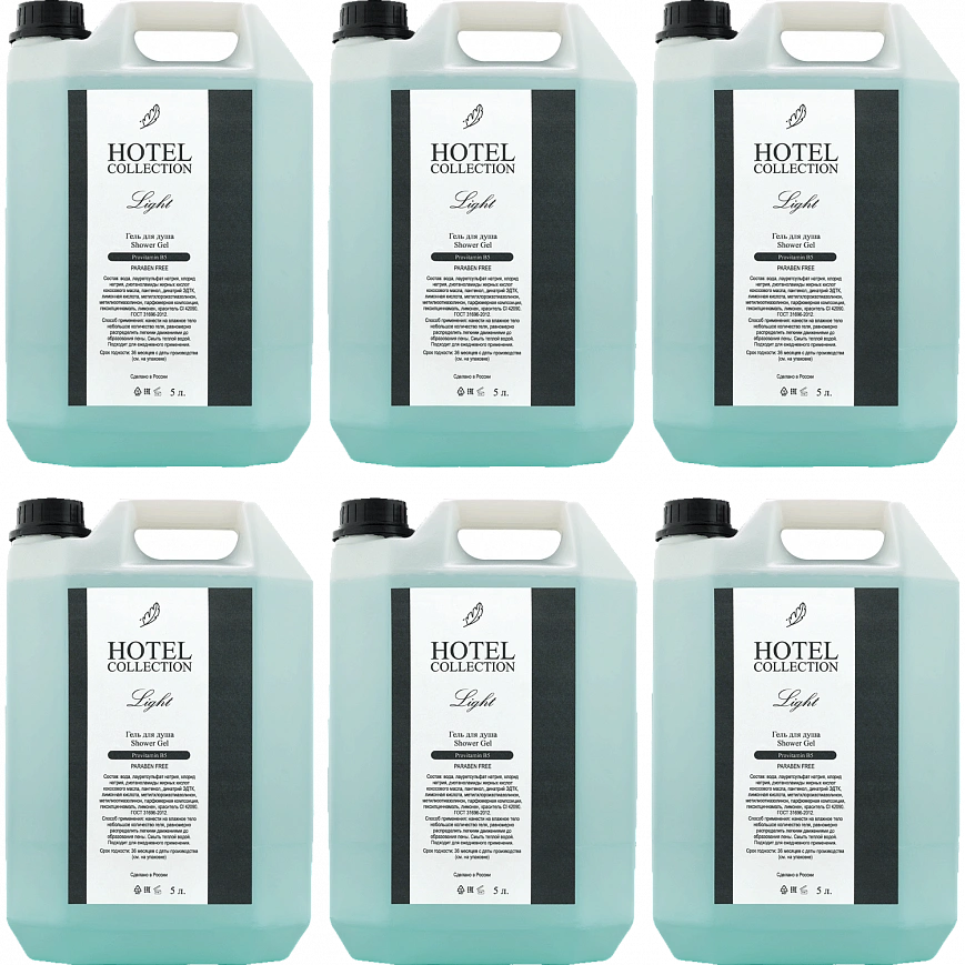 Collection - канистра 5л Гель для душа Light