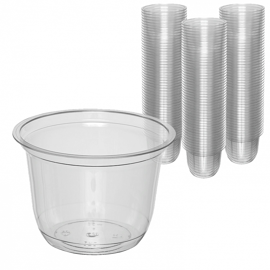 СпК-76 Контейнер (PET) круглый 120мл для холодного 100шт в упак ПолиЭР (20уп в кор)