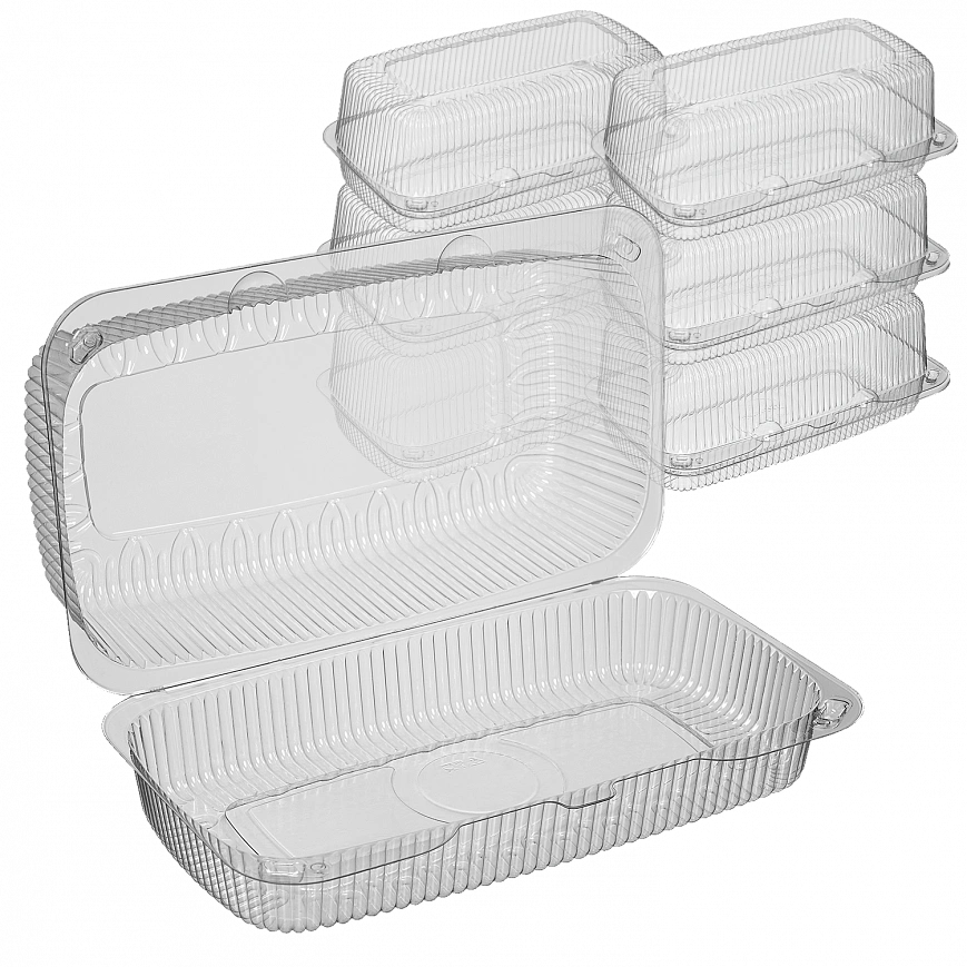 РК 38м Контейнер с крышкой 2200мл - [220шт] 217х108х82 