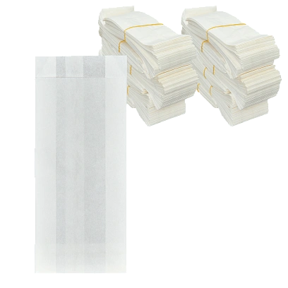 Пакет для шаурмы белый 220х90х40 - 100шт жиростойкий (25шт*кор)
