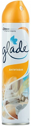 Освежитель воздуха Glade 300мл Антитабак (12шт в упак)