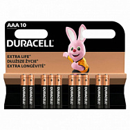 Батарейки ААА - Duracell 10шт 