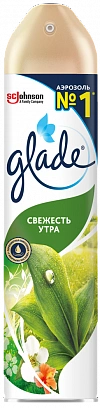 Освежитель воздуха Glade 300мл Свежесть утра (12шт-уп)