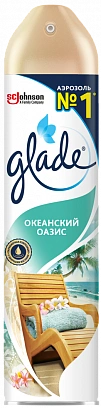 Glade - Океанский оазис | освежитель воздуха 300мл (12шт*кор)