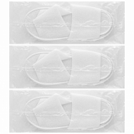 Тапочки Махра - открытый мыс ЭВА-3 (150пар в кор) МК