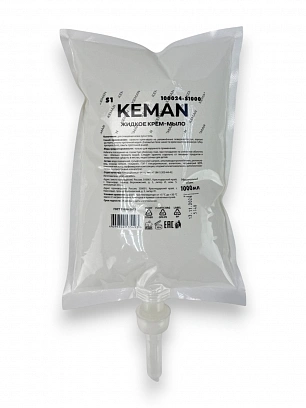 KEMAN аналог Tork 1л Жидкое мыло в картридже (6шт*кор)