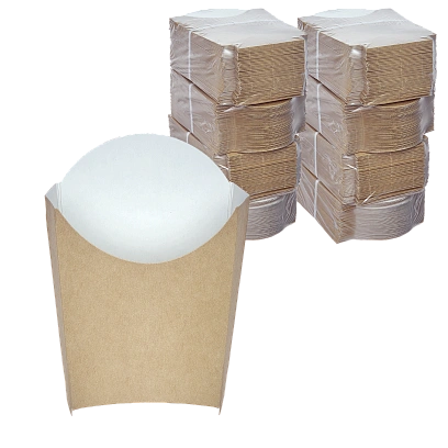 DE Fry коробка для картофеля фри  L - 50шт (20уп*кор)