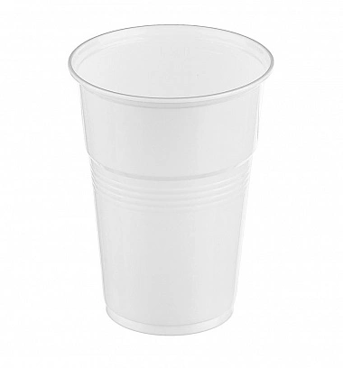 Стакан 200мл - 100шт пластиковый эконом (30уп*кор) PP