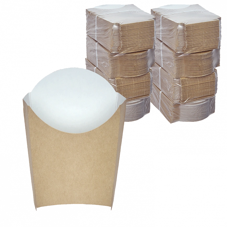 DE Fry коробка для картофеля фри  L - 50шт (20уп*кор)