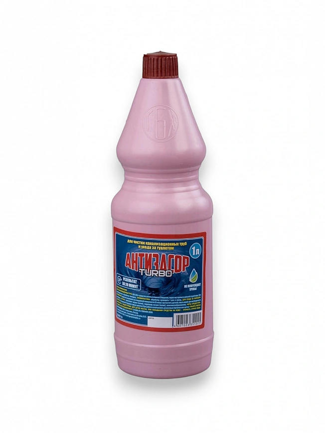 ГБХ Антизасор 1л, растворяет волосы и жиры (12шт*кор)