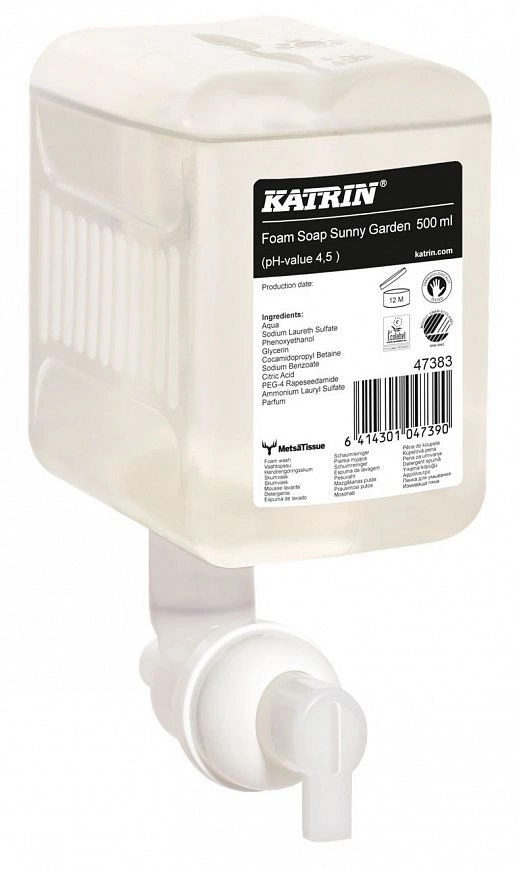 Пена "Katrin" 500мл Солнечный сад (12шт-уп) 47383 Пена "Katrin" 500мл Солнечный сад (12шт-уп) 47383