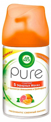 Сменный баллон "Airwick" 250мл - апельсин и рейпфрут (6шт*уп)