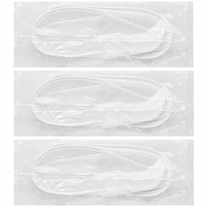 Тапочки Спанбонд подошва эва-3 - закрытый мыс (200пар*кор) мк
