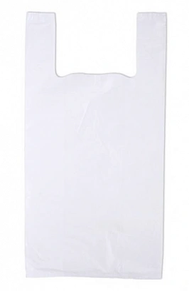 Пакет Майка 30х55 - 100шт прочный белый б/н (10уп*кор)
